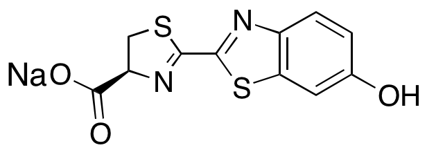 (4S)-4,5-Dihydro-2-(6-hydroxy-2-benzothiazolyl)-4-thiazolecarboxylic Acid Monosodium Salt