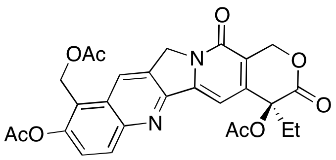 (4S)-4,9-Bis(acetyloxy)-10-[(acetyloxy)methyl]-4-ethyl-1H-pyrano[3’,4’:6,7]indolizino[1,2-b]quinoline-3,14(4H,12H)-dione