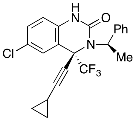 (4S)-6-Chloro-4-(2-cyclopropylethynyl)-3,4-dihydro-3-[(1R)-1-phenylethyl]-4-(trifluoromethyl)-2(1H)-quinazolinone