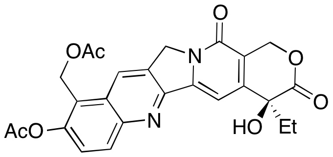 (4S)-9-(Acetyloxy)-10-[(acetyloxy)methyl]-4-ethyl-4-hydroxy-1H-pyrano[3’,4’:6,7]indolizino[1,2-b]quinoline-3,14(4H,12H)-dione