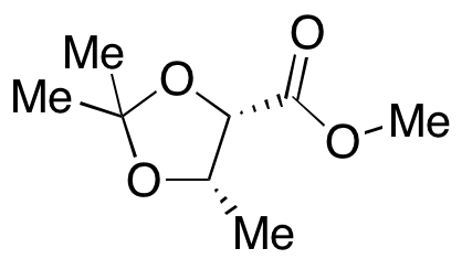 (4S,5S)-2,2,5-Trimethyl-1,3-dioxolane-4-carboxylic Acid Methyl Ester