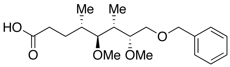 (4S,5S,6S,7R)-5,7-Dimethoxy-4,6-dimethyl-8-(phenylmethoxy)-octanoic Acid