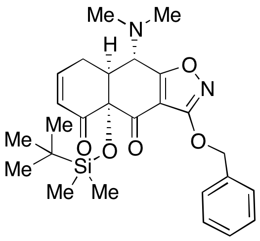 (4aS,8aS,9S)-3-(Benzyloxy)-4a-((tert-butyldimethylsilyl)oxy)-9-(dimethylamino)-8a,9-dihydronaphtho[2,3-d]isoxazole-4,5(4aH,8H)-dione