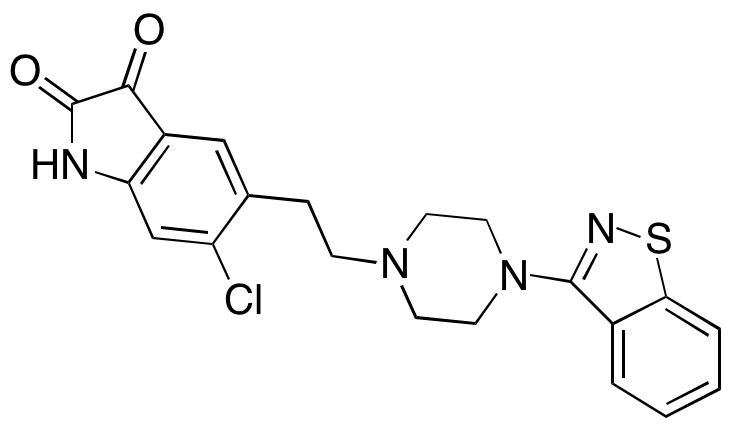 (5-(2-(4-(Benzo[d]isothiazol-3-yl)piperazin-1-yl)ethyl)-6-chloroindoline-2,3-dione)