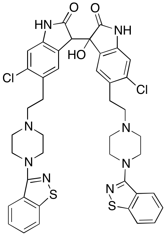 (5,5’-Bis(2-(4-(benzo[d]isothiazol-3-yl)piperazin-1-yl)ethyl)-6,6’-dichloro-3-hydroxy-3,3’-biindoline-2,2’-dione)