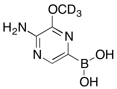 (5-Amino-6-(methoxy-d3)pyrazin-2-yl)boronic Acid