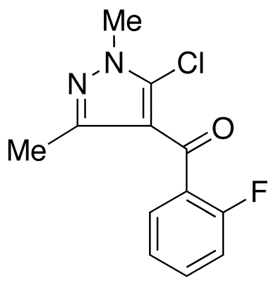 (5-Chloro-1,3-dimethyl-1H-pyrazol-4-yl)(2-fluorophenyl)methanone