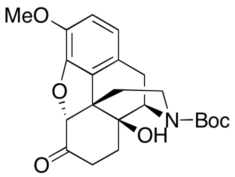 (5α)-4,5-Epoxy-14-hydroxy-3-methoxy-6-oxomorphinan-17-carboxylic Acid 1,1-Dimethylethyl Ester