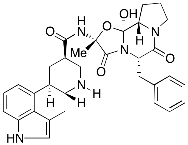 (5’α,10α)-6-Demethyl-9,10-dihydro-12’-hydroxy-2’-methyl-5’-(phenylmethyl)ergotaman-3’,6’,18-trione