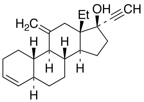 (5α,17α)-13-Ethyl-11-methylene-18,19-dinorpregn-3-en-20-yn-17-ol