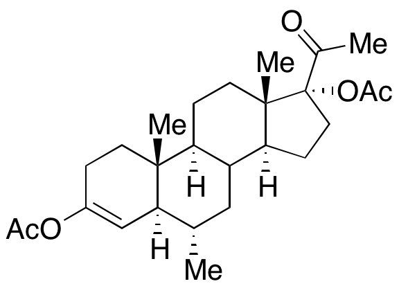 (5α,6α)-Methylpregnane-3,20-dione 3,17-Diacetate