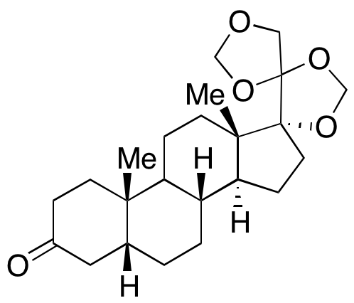 (5β)-17,20:20,21-Bis[methylenebis(oxy)]pregnan-3-one