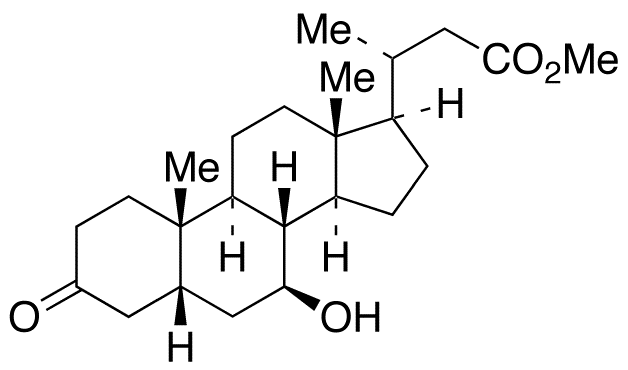 (5β,7β)-7-Hydroxy-3-oxo-24-norcholan-23-oic Acid Methyl Ester