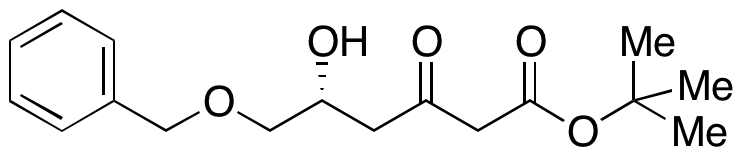(5R)-5-Hydroxy-3-oxo-6-(benzyloxy)-hexanoic Acid tert-Butyl Ester