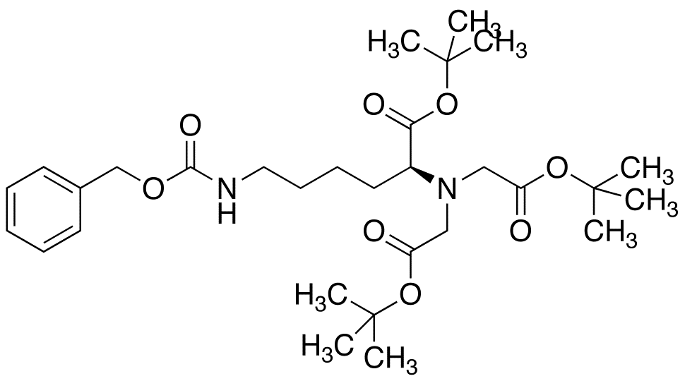 (5S)-N-Benzyloxycarbonyl-N-(5-Amino-1-carboxypentyl)iminodiacetic Acid, Tri-t-butyl Ester