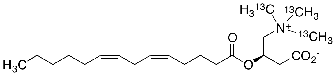 (5Z,8Z)-Tetradecadienoylcarnitine-13C3