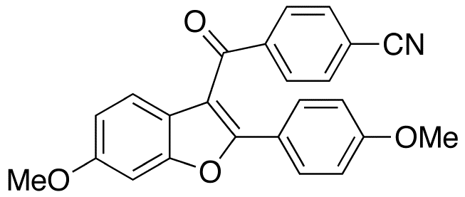 [6-Methoxy-2-(4-methoxyphenyl)benzo[b]furan-3-yl](4-cyanophenyl)methanone