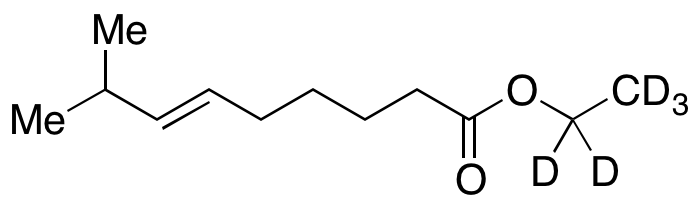 (6E)-8-Methyl-6-nonenoic Acid Ethyl Ester-d5