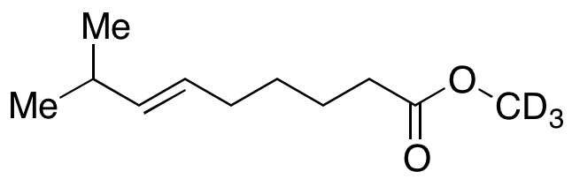 (6E)-8-Methyl-6-nonenoic Acid Methyl Ester-d3