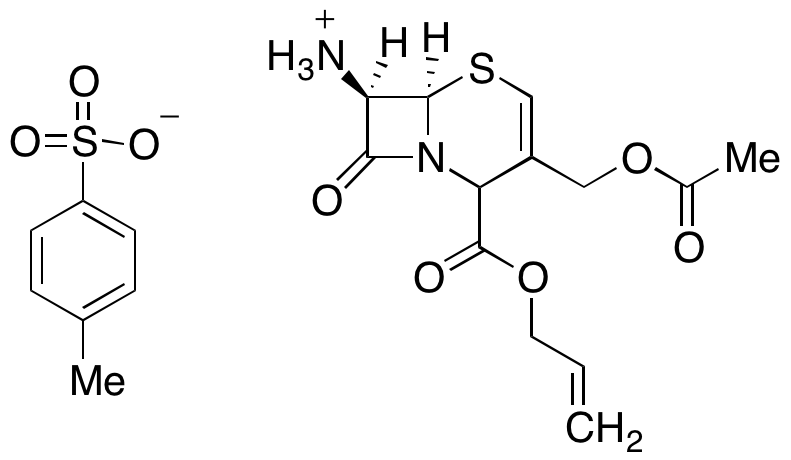 (6R,7R)-3-(Acetoxymethyl)-2-((allyloxy)carbonyl)-8-oxo-5-thia-1-azabicyclo[4.2.0]oct-3-en-7-aminium 4-Methylbenzenesulfonate