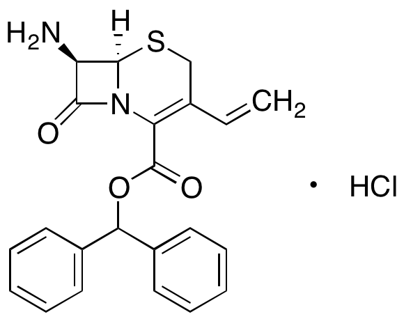 (6R,7R)-7-Amino-3-ethenyl-8-oxo-5-thia-1-azabicyclo[4.2.0]oct-2-ene-2-carboxylic Acid Diphenylmethyl Ester Hydrochloride