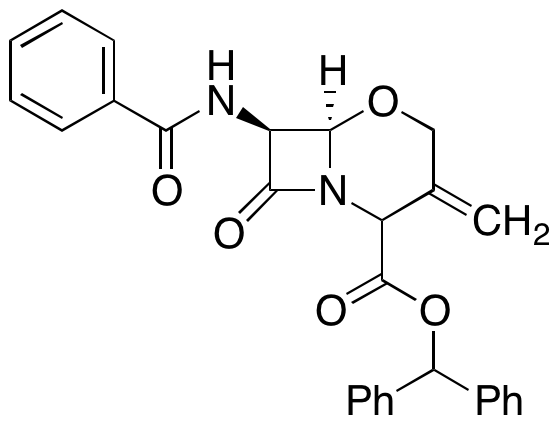 (6R,7S)-7-(Benzoylamino)-3-methylene-8-oxo-5-oxa-1-azabicyclo[4.2.0]octane-2-carboxylic Acid Diphenylmethyl Ester