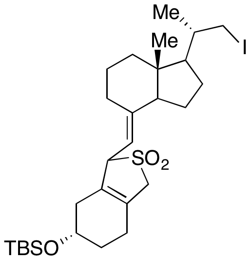 (6S)-6-[[tert-Butyldimethylsilyloxy]-1,3,4,5,6,7-hexahydro-1-[(E)-[(1R,3aS,7aR)-octahydro-1-[(1S)-2-iodo-1-methylethyl]-7a-methyl-4H-inden-4-ylidene]methyl]benzo[c]thiophene 2,2-Dioxide