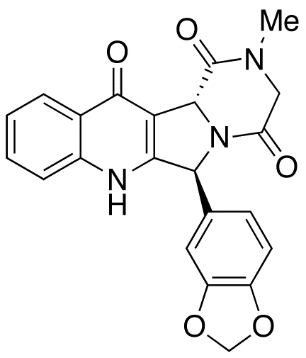 (6S,12bR)-6-(1,3-Benzodioxol-5-yl)-2,3,7,12b-tetrahydro-2-methyl-pyrazino[1’,2’:1,5]pyrrolo[3,4-b]quinoline-1,4,12(6H)-trione