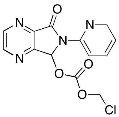 (7-Oxo-6-(pyridin-2-yl)-6,7-dihydro-5H-pyrrolo[3,4-b]pyrazin-5-yl) carbonic Acid Chloromethyl Ester