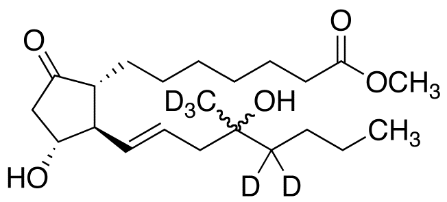 (8R,11R,12R,16RS)-Misoprostol-d5