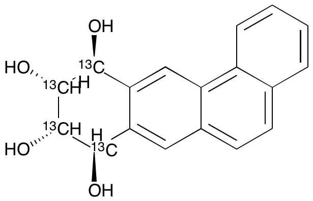 (8R,9S,10R,11S)-rel-8,9,10,11-Tetrahydrobenz[a]anthracene-8,9,10,11-tetrol-13C4