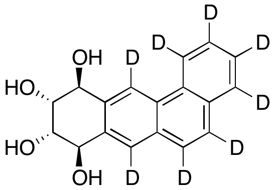 (8R,9S,10R,11S)-rel-8,9,10,11-Tetrahydrobenz[a]anthracene-8,9,10,11-tetrol-d8