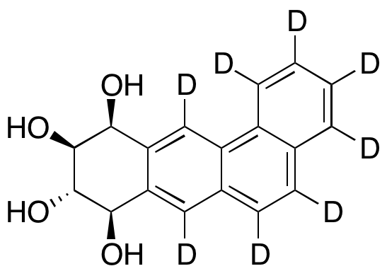 (8R,9S,10S,11S)-rel-8,9,10,11-Tetrahydrobenz[a]anthracene-8,9,10,11-tetrol-d8