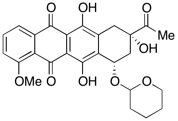 (8S,10S)-8-Acetyl-6,8,11-trihydroxy-1-methoxy-10-((tetrahydro-2H-pyran-2-yl)oxy)-7,8,9,10-tetrahydrotetracene-5,12-dione