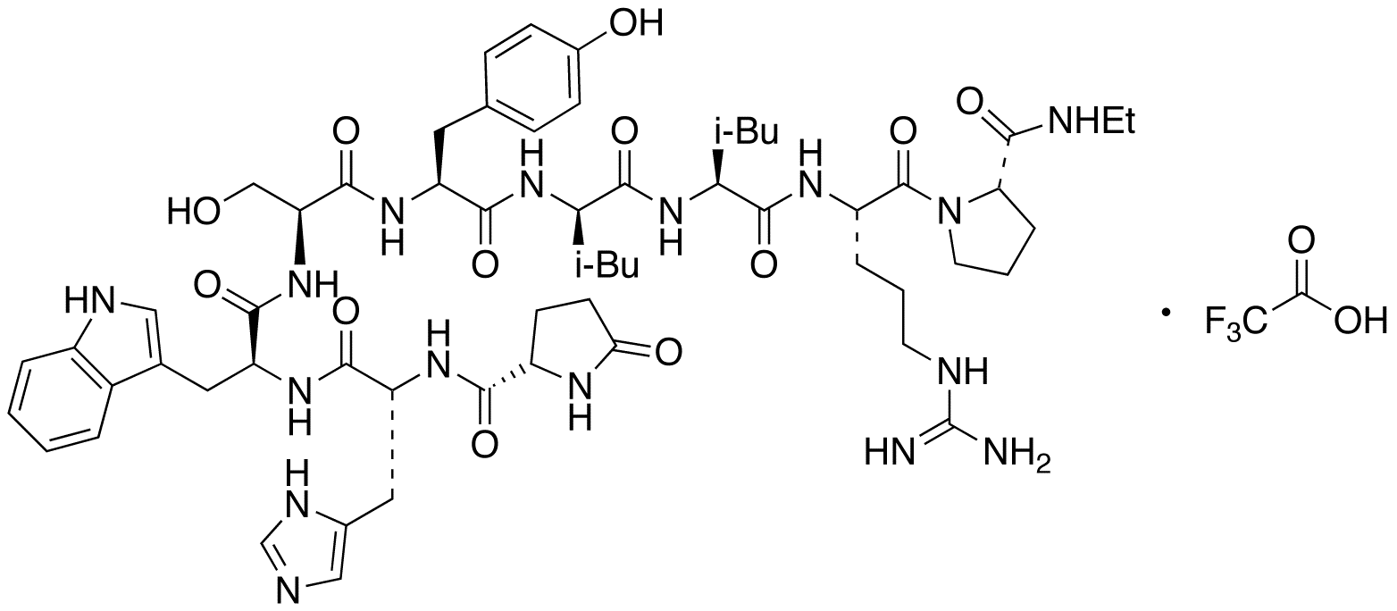 (D-His2)-Leuprolide Trifluoroacetic Acid Salt