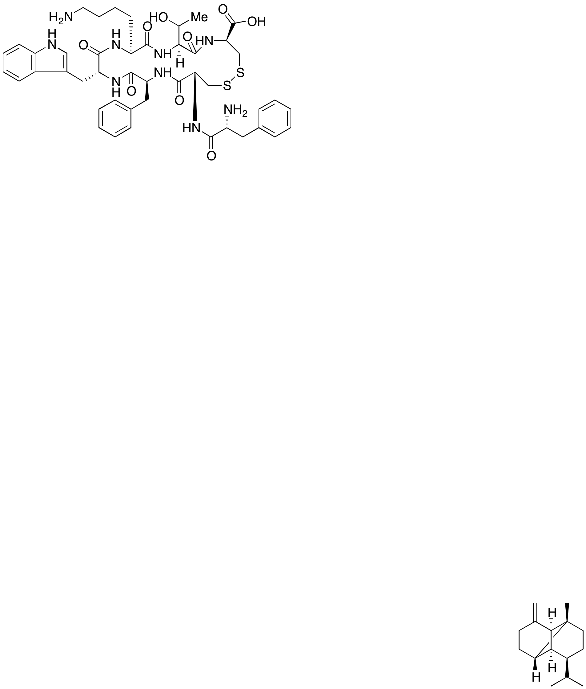 [Des-Thr-ol8]-[D-Cys7]-Octreotide