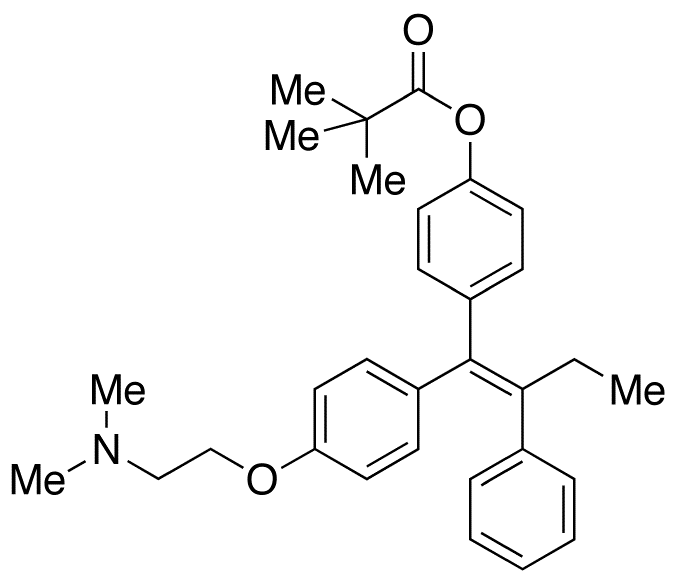 (E)-1-[4-[2-(N,N-Dimethylamino)ethoxy]phenyl]-1-[4-(trimethylacetoxy)phenyl]-2-phenylbut-1-ene