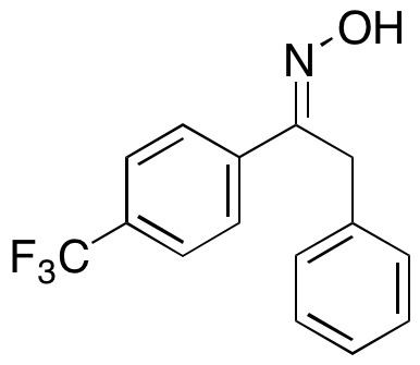 (E)-2-Phenyl-1-(4-(trifluoromethyl)phenyl)ethanone Oxime