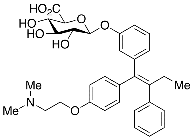 (E)-3-Hydroxy Tamoxifen O-β-D-Glucuronide