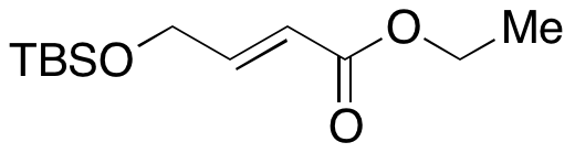 (E)-4-[[(1,1-Dimethylethyl)dimethylsilyl]oxy]-2-butenoic Acid Ethyl Ester