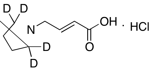 (E)-4-(Pyrrolidin-1-yl-d4)but-2-enoic Acid Hydrochloride