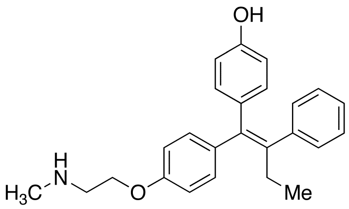 (E)-4-Hydroxy-N-desmethyl Tamoxifen