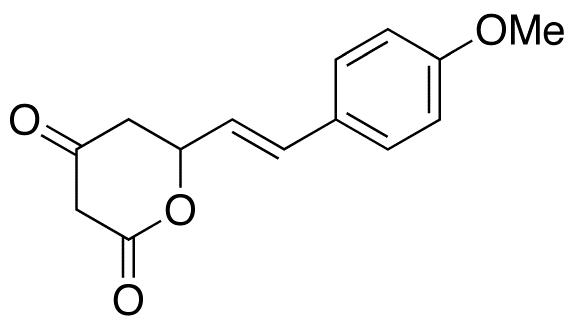 (E)-5,6-Dihydro-4-hydroxy-6-[2-(4-methoxyphenyl)ethenyl]-2H-pyran-2-one