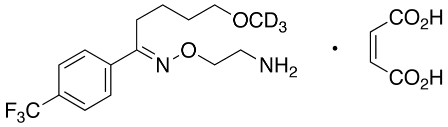 (E)-Fluvoxamine-d3 Maleate