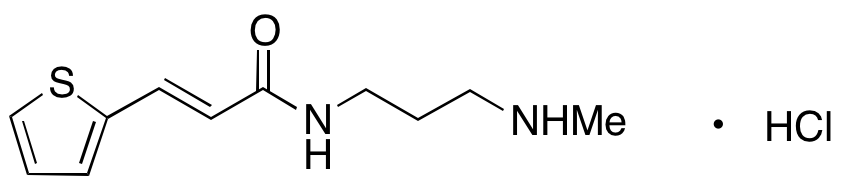 (E)-N-(3-Methylaminopropyl)-2-thiopheneacrylamide Hydrochloride