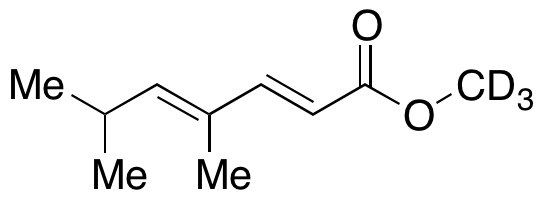 (E,E)-4,6-Dimethyl-2,4-heptadienoic Acid Methyl-d3 Ester