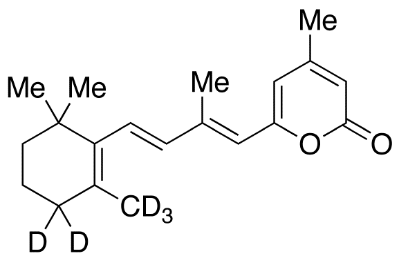 (E,E)-6-α-Ionylidene-4-methylpyran-2-one-d5