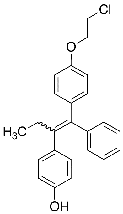 (E/Z)-1-[4-(2-Chloroethoxy)phenyl]-2-(4-hydroxyphenyl)-1-phenyl-1-butene