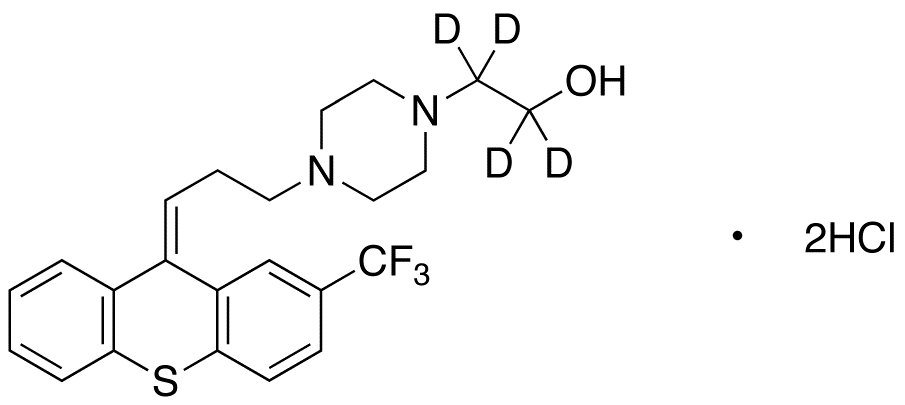 (E/Z)-Flupentixol-d4 Dihydrochloride