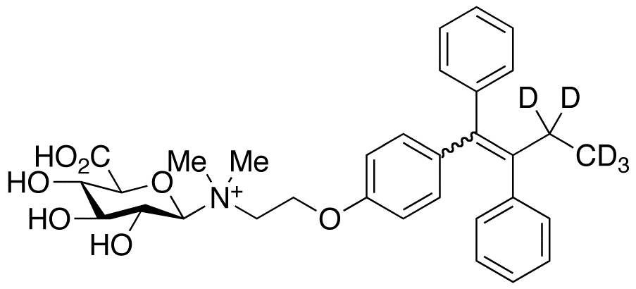 (E,Z)-Tamoxifen-d5 N-β-D-Glucuronide